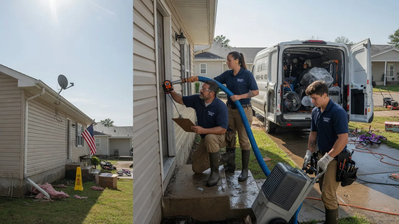 Ceiling Water Damage Restoration in Albion, IN near me